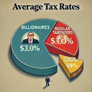 Tax Rates for Billionaires vs. Regular Taxpayers