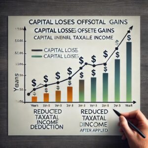 Capital Losses Reducing Taxable Income