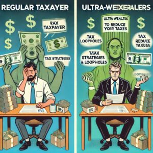 Visual Comparison - Taxpayer vs. Wealthy